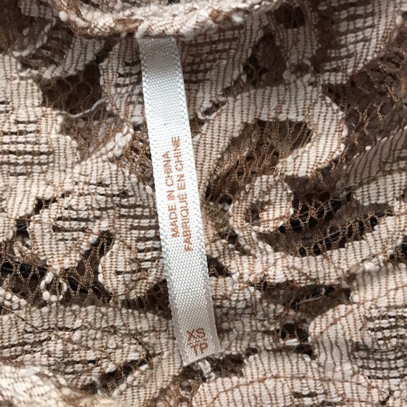 FREE PEOPLE Pink Lace Dreamer Dress Size Extra Small - Picture 6 of 8